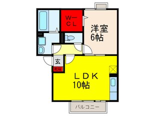 グランディ－ルの物件間取画像